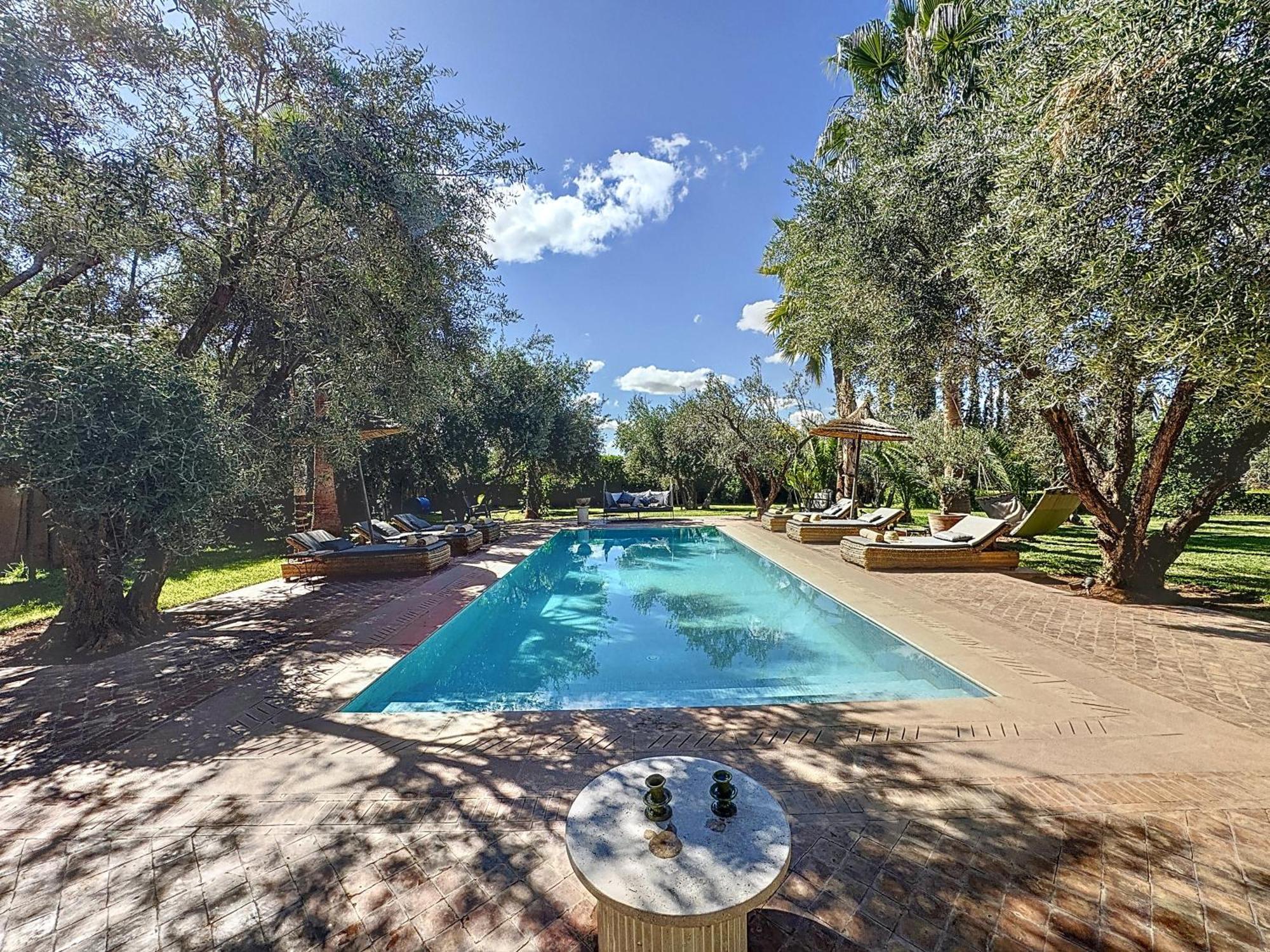 Villa Paschmina Piscine Chauffee Ourika Eksteriør billede