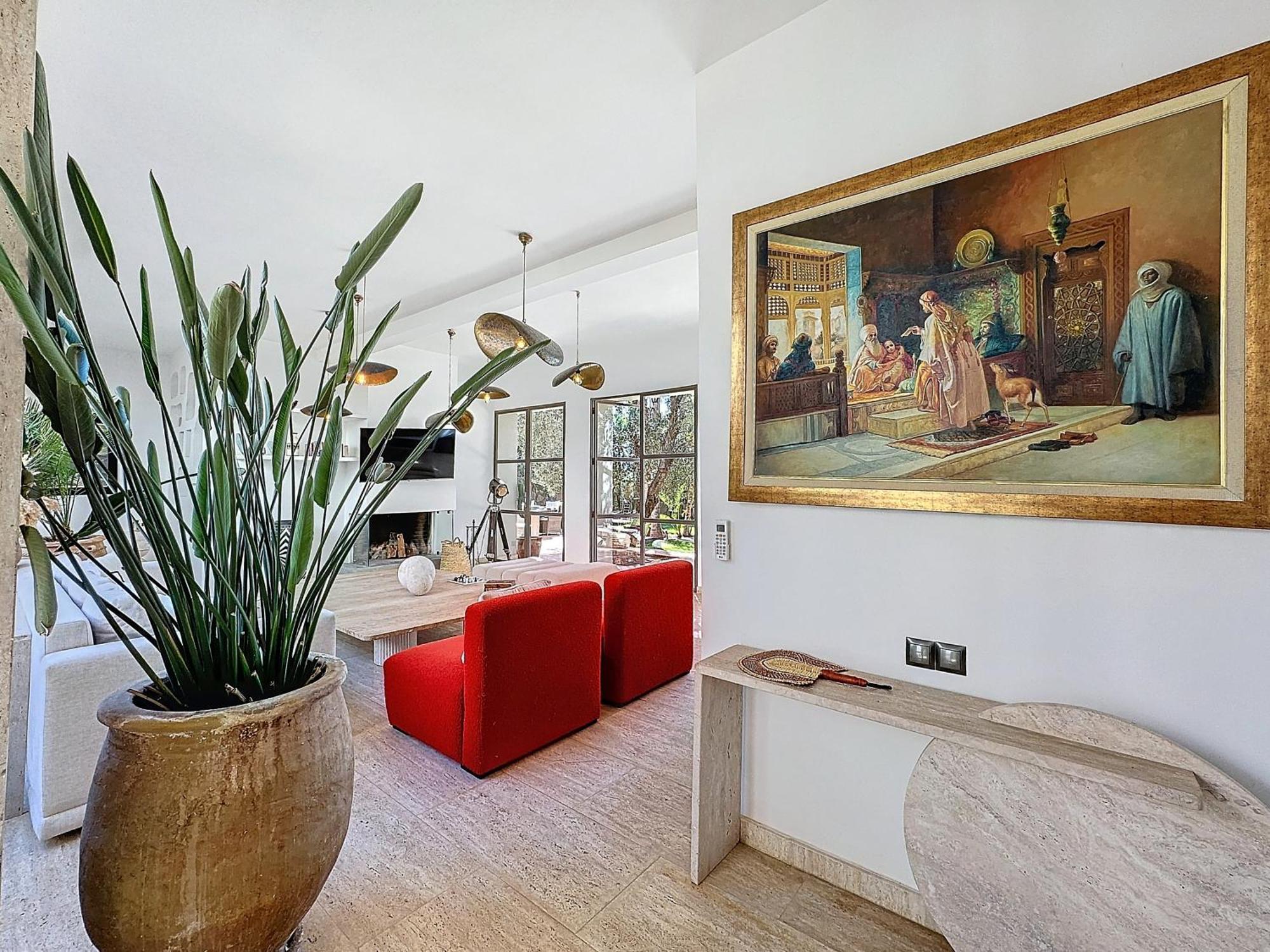 Villa Paschmina Piscine Chauffee Ourika Eksteriør billede