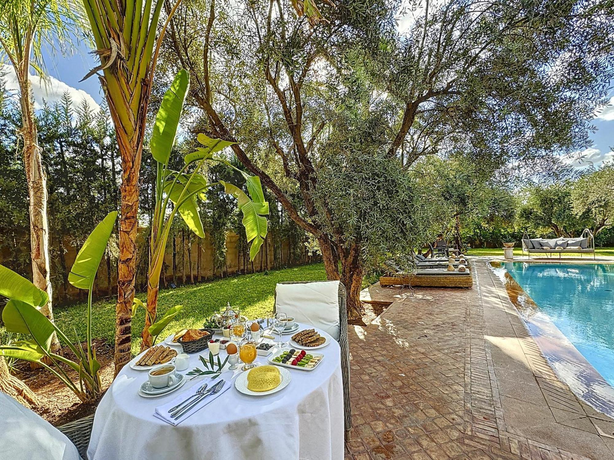 Villa Paschmina Piscine Chauffee Ourika Eksteriør billede